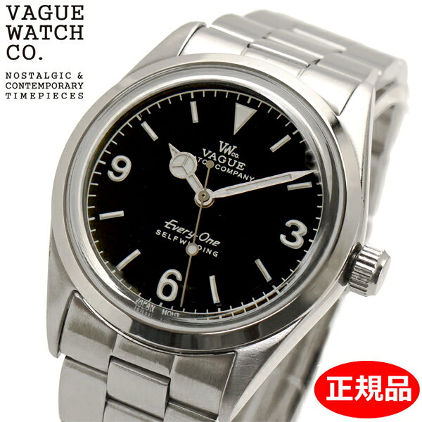 VAGUE WATCH Co. Every‑One механические автоматические часы E1-L-001-SB (подлинный товар) — мужские