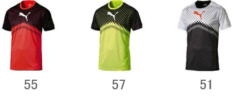 PUMA тренировочная рубашка PUMA 2016FW PUMA-655158 IT EVOTRG — графическая короткая футболка для тренировки