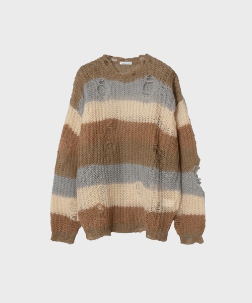 23AW‑FS‑24 свитер BORDER MOHAIR BORO