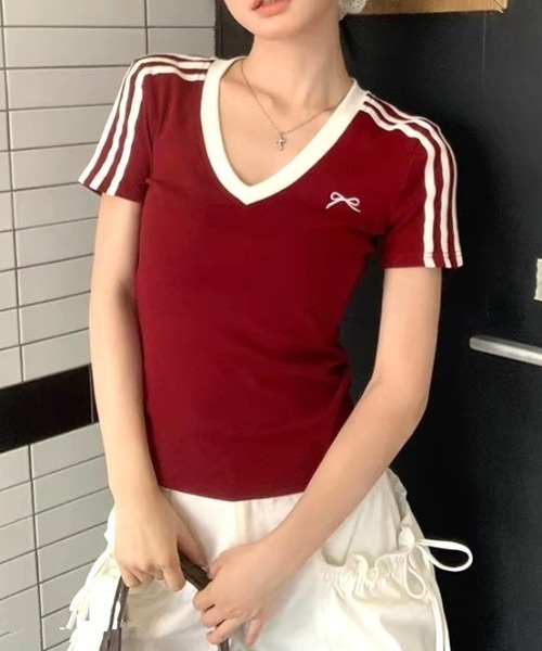 SPORTY сайдлайн пич T‑футболка