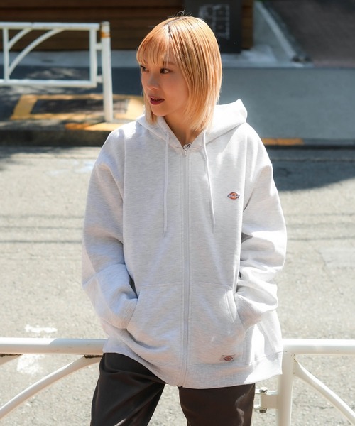DICKIES — флисовая подкладка Logomark Wappen Full Zip Parka