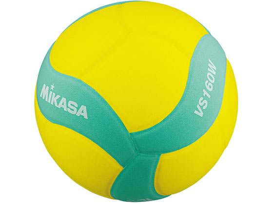 Микаса учебный волейбольный мяч №4 — желто-зеленый VS160W-Y-G