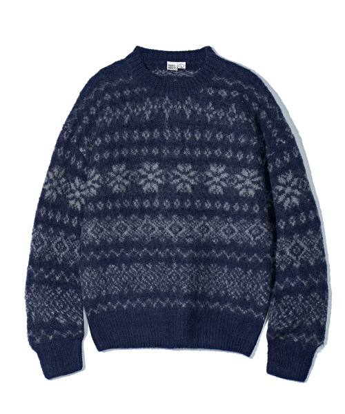 100% Wool Nordick knit — Nevy