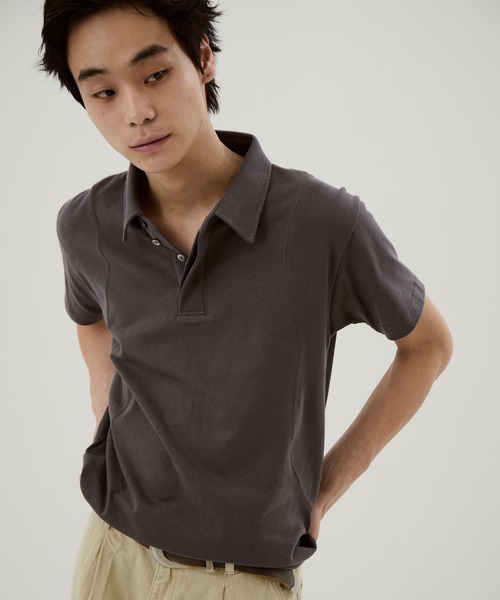Fly front polo CONZ карбдеザイン поло летняя коллекция
