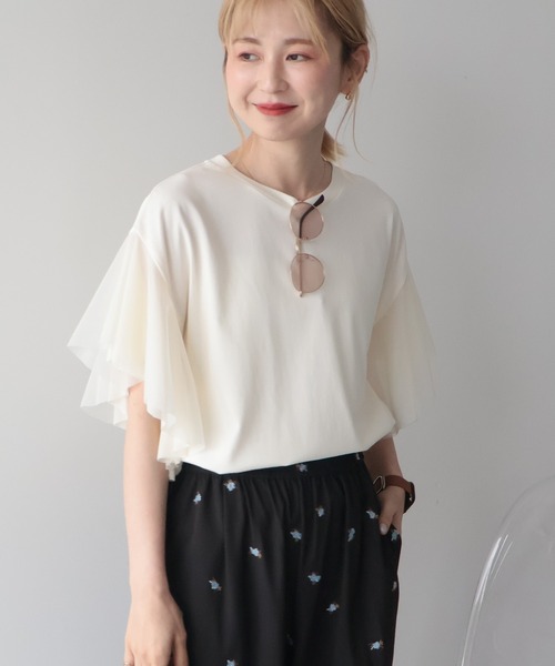 WEB-лимит: футболка с рукавом-туреем Side Slit Pull Over