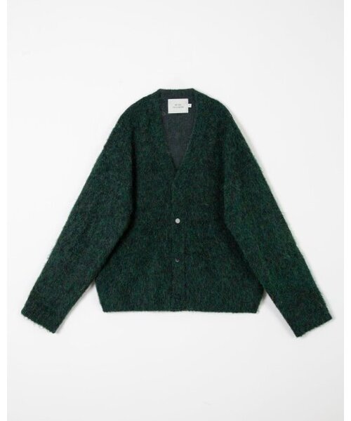 Mohair Cardigan — мохеровый кардиган, цвет зеленый