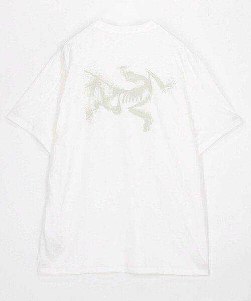 ARC'TERYX Kragg SL Cotton Blurred Bird SS — футболка из хлопка (короткий рукав)