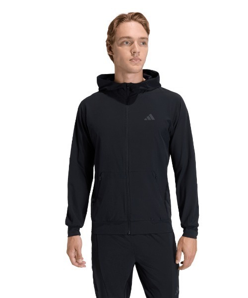 Adidas D4T Workout Fullzip Parker — спортивная куртка‑толстовка Adidas D4T