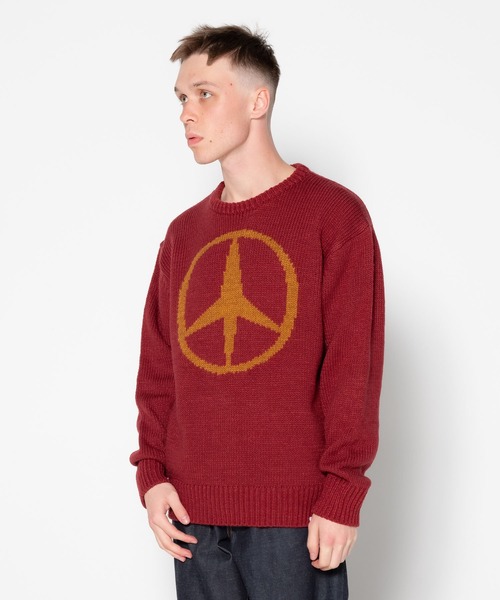 L/S C‑NECK Jacquard Sweater “DOYLE” — джемпер с жаккардом, длинный рукав