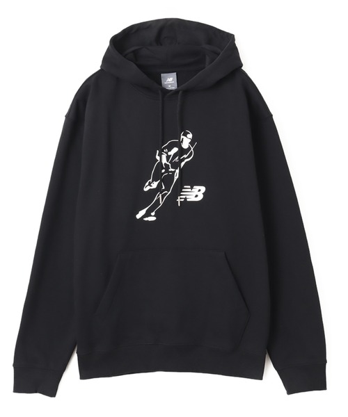 New Balance Shohei Always On Logo Hoodie — худи New Balance с логотипом Shohei