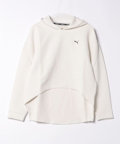 PUMA STUDIO TEXTURED футер — текстурированная худи PUMA