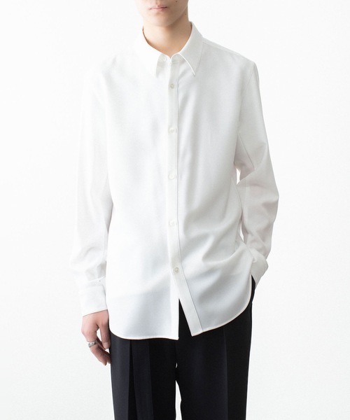 PE Compact Twill — рубашка с обычным воротником (PE COMPACT TWILL REGULAR COLLAR DRESS SHIRT)