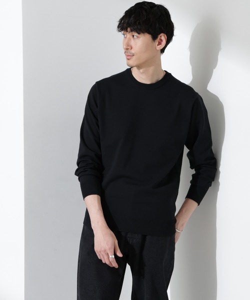 Pleating Standard Knit — плисовый стандартный джемпер