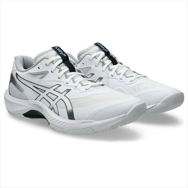 ASICS V‑SWIFT FF 5 (1053A073) белый/серый — волейбольные кроссовки