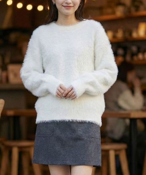 Shaggy crunchy knit — популярный в сезоне вязаный кардиган (универсальный)