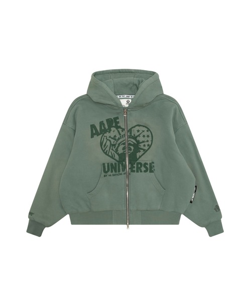 AAPE MAIN ZIP UP HOODIE — худи на молнии