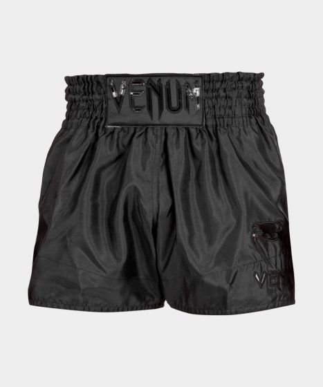 VENUM Classic Muay Thai Shorts — шорты для муай-тай Black/Black