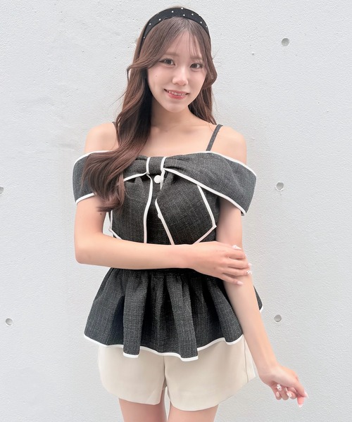 Riven Peplum blouse — блуза Peplum