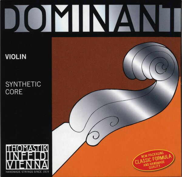Набор струн Dominant 4/4 от Thomastik Infeld — для скрипки: D-струна для скрипки альгомин, E-струна с мячиком (интернациональная почта)