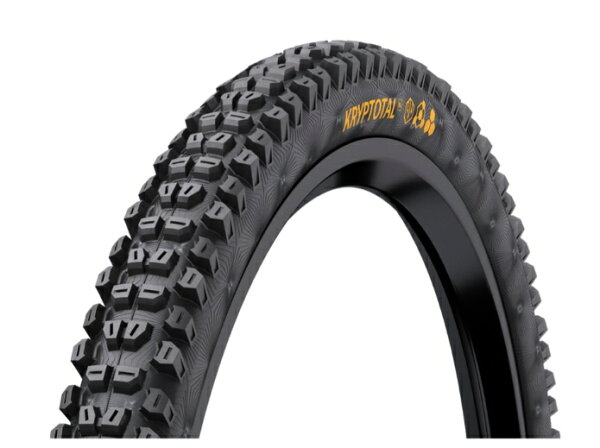 Бескамерная/камерная горная покрышка CONTINENTAL KRYPTOTAL-R DH SuperSoft