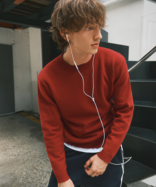 Артем Fabrick Wool Blend — кардиган RED (WC25-KN59)