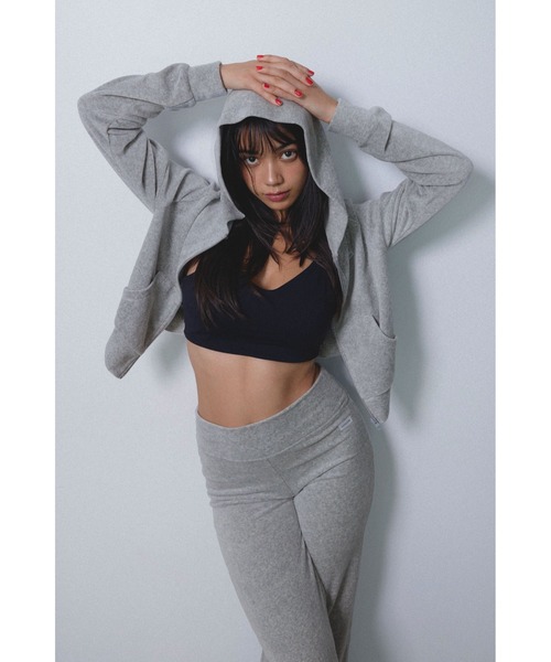 Wellness Velour Hoodie — велюровое худи Wellness