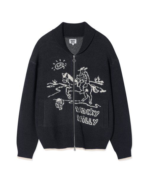 Weston Graffick Fur Cardigan — вязаный кардиган Nevy