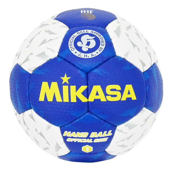 Mikasa Hэндбол IHF/JHA сертифицированный мяч 3‑го размера HB350B‑WBL — рекомендованное давление 0.15–0.25 kgf/cm2