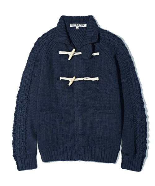 100% Wool Sealer Toggle Knit Jacket — нейлоновая вязаная жакетка Neuvy