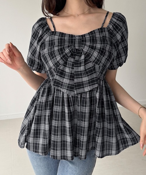 Revend Design Peplum Blouse — блуза с баской