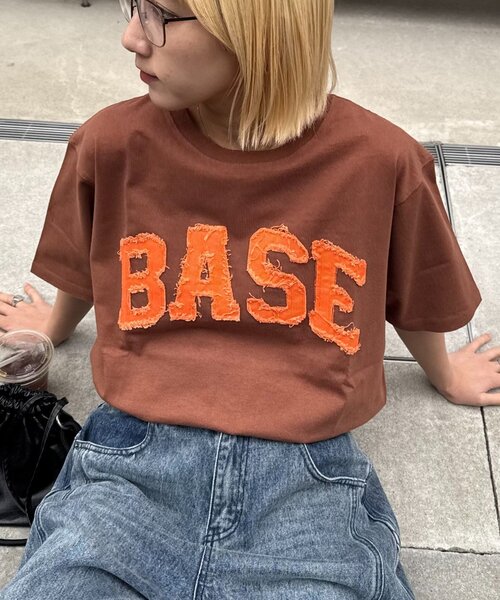 [WEB限定] [UNISEX] BASE априк TEE — унисекс футболка базового кроя