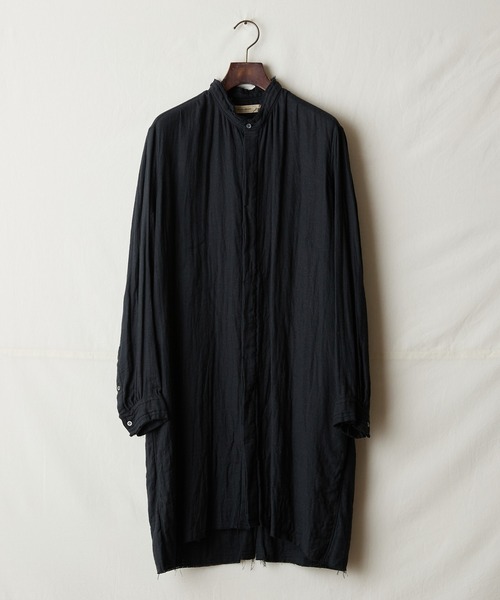 Frayed coat shirt — рубашка‑пиджак с рваными краями