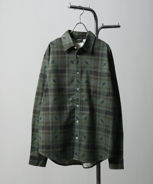 Nell shirts — набивной принт regular shirt