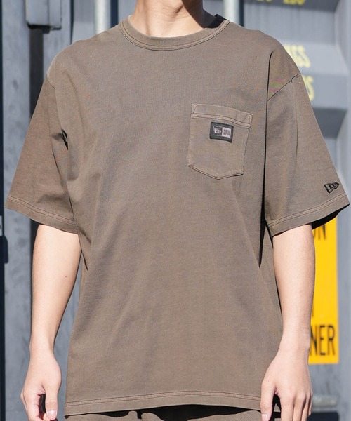 NEW ERA — полуспница футболка мужская SS GARMENT DEE WPATCH