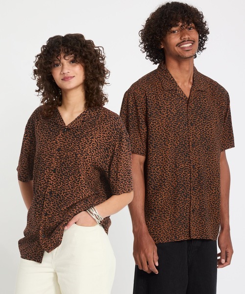 VOLCOM Mens Utopias Print SS — короткая футболка 2026SS