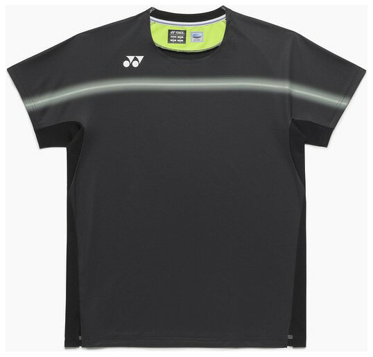 Мужская спортивная футболка YONEX (черный, размер: O) YO‑10711‑007‑O