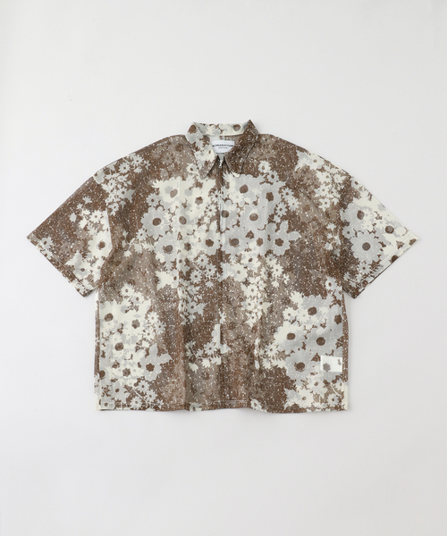 NOMA t.d. Floral Mesh Zip PL — сетчатая куртка‑молния с цветочным принтом