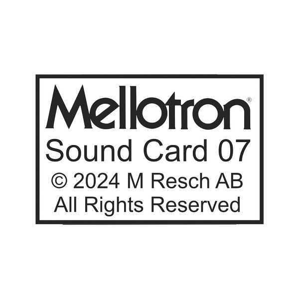 Mellotron Sound Card 07 для серии M4000D