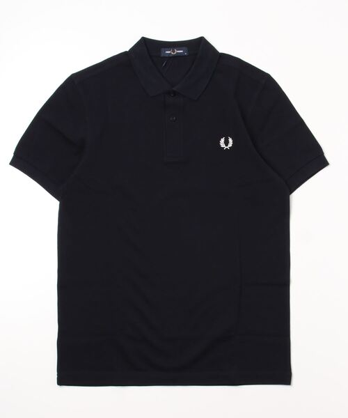 Plain Fred Perry Shirt M6000 608_NAVY