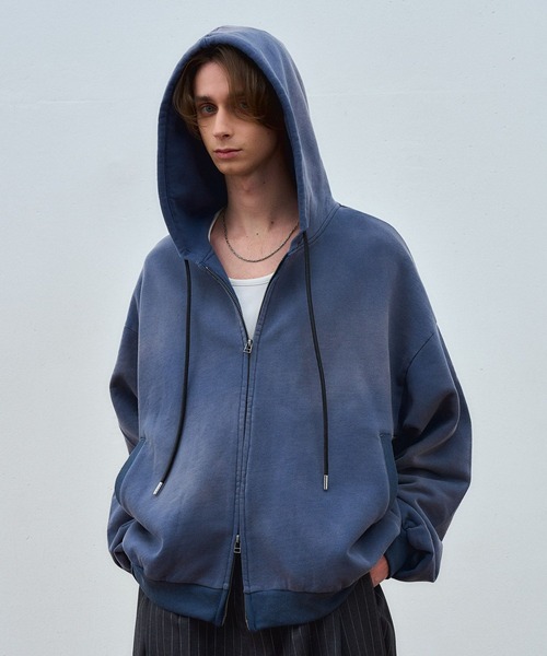 ajouter flow — худи с двойной молнией Bleach Double Zip