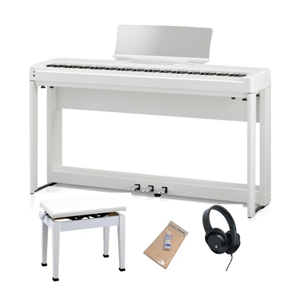 KAWAI ES920W (белый) + специальная подставка + специальный 3‑педальный блок + японский уходовый набор с регулировкой по высоте (комплект для пианино) (электронное пианино)