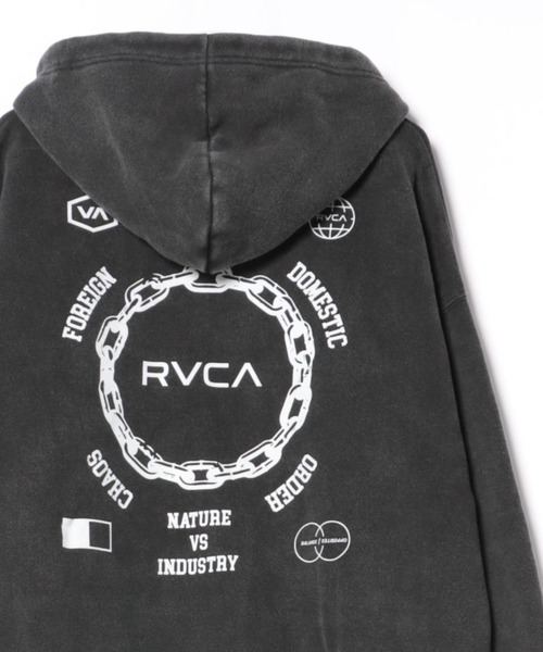 RVCA METAL URGY ZIP HD — худи с молнией