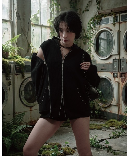 Thermal Multi‑Zip Rebuild Hoodie — тёплая многозиповая худи (Samal March zip hoodie)