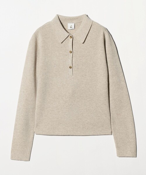 〈6(ROKU)〉 Wool Kashimiya Rib Polonit