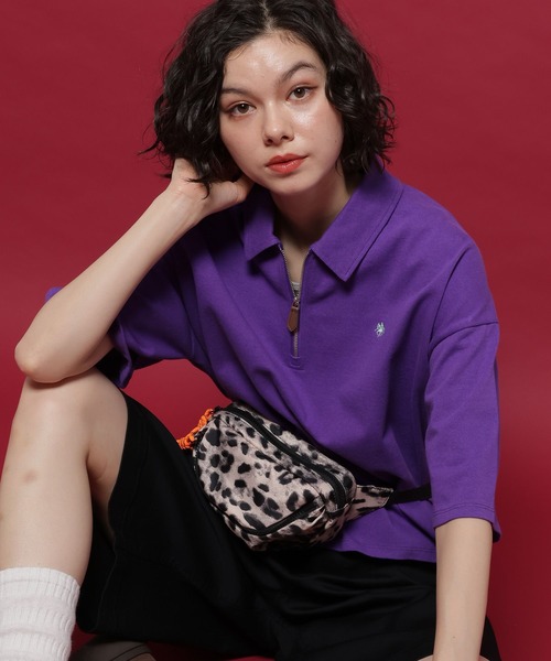 [POLO British Country Spirit] HAF ZIP POLOPOLO OVERBAR