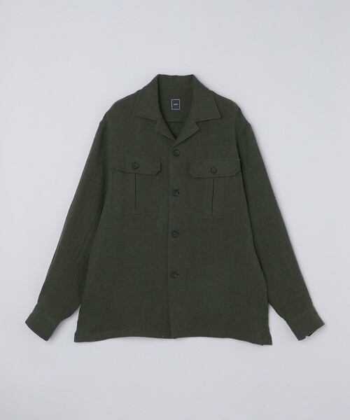 SHIPS: Linen Wool Over Shirt