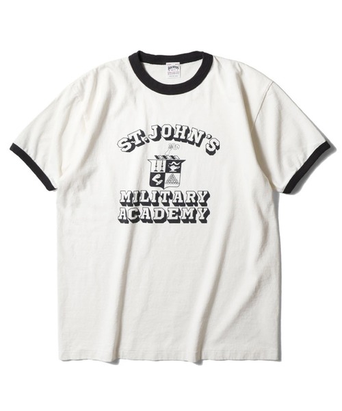HOUSTON Pigment Ring T‑shirt (MILITARY ACADEMY)