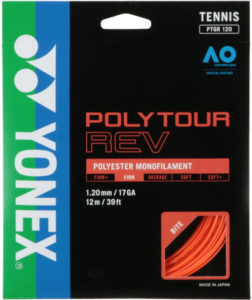 Yonex Polytour 120 BO PTGR120 160 (набор струн) [запас: 290 иен]
