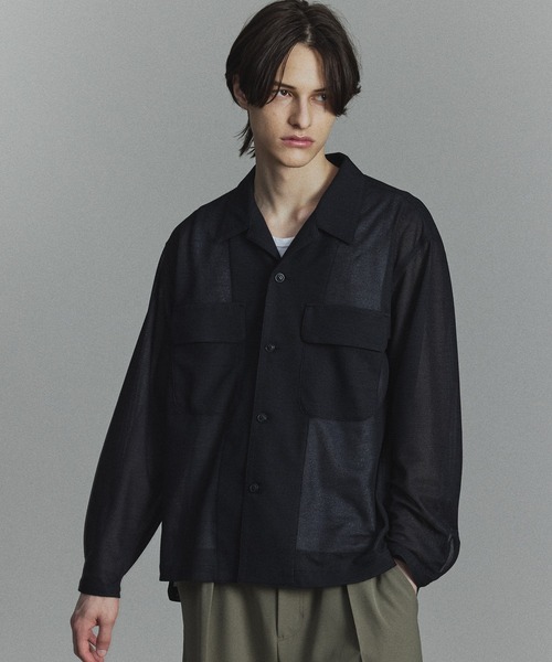 PUBLIC TOKYO Linen Relaxed CPO Shirt