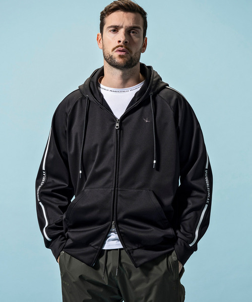 1PIU1UGUALE3 RELAX Windproof Wide‑proof Line‑logo Snowpark Jacket (водоотталкивающая/водонепроницаемая)